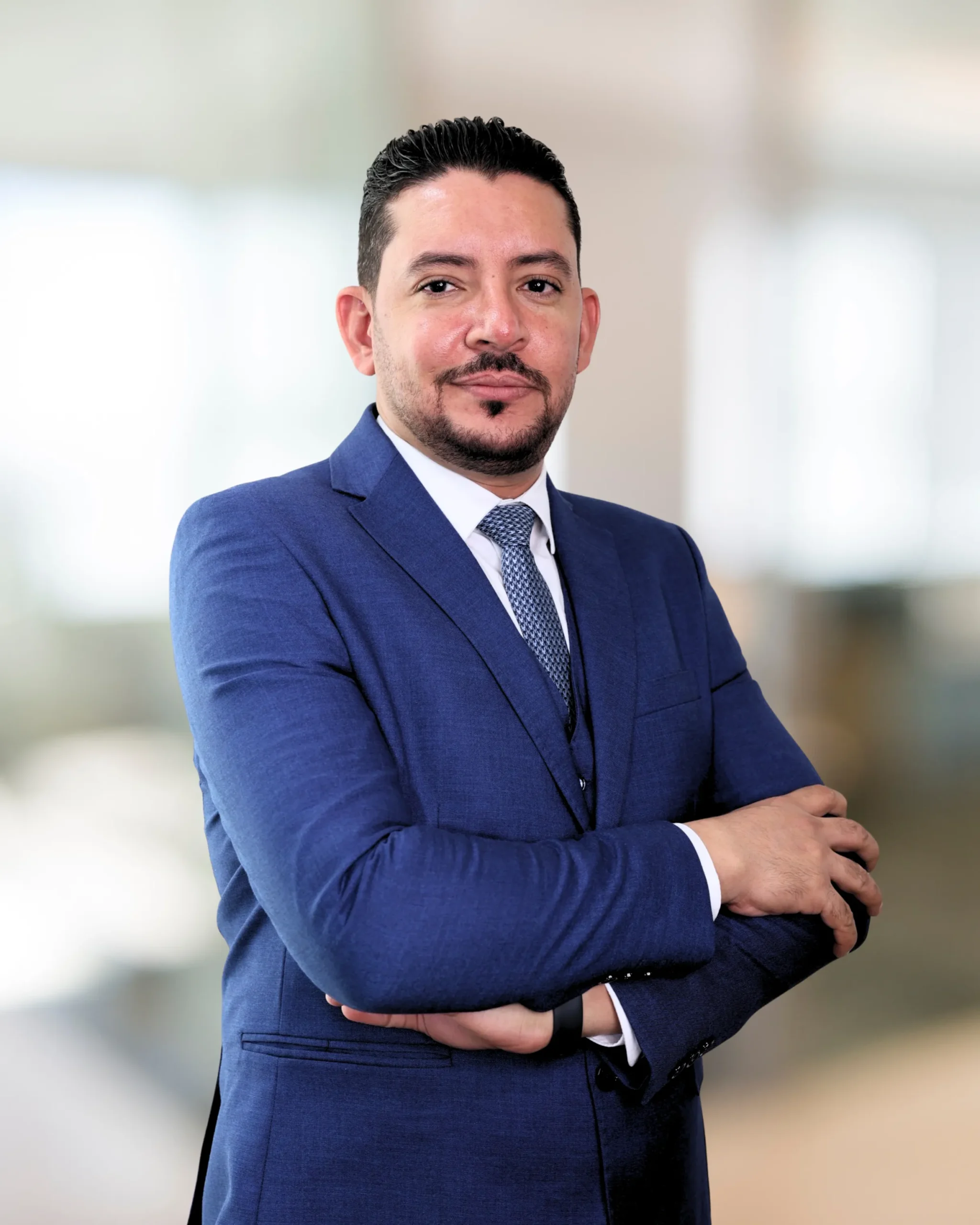 Ahmed Hassan Al Mazmi, lawyer at his office in Dubai